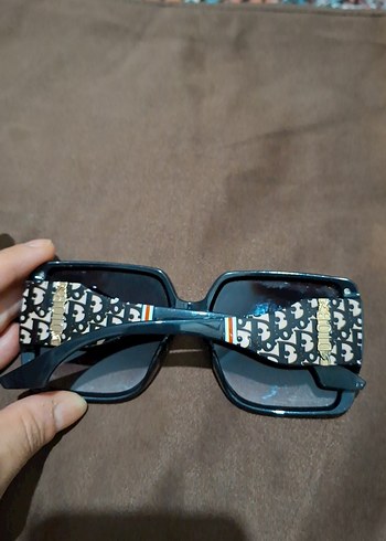 Dior Kadın Transparan Mavi Güneş Gözlüğü - Görsel 5