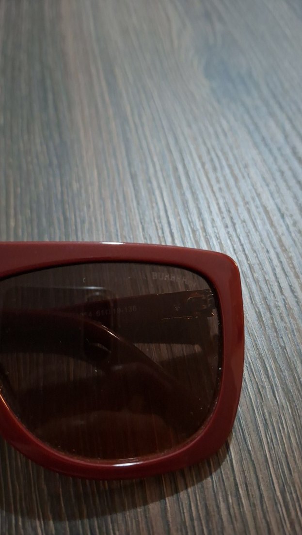 Bordo Minimalist Kadın Güneş Gözlüğü - Görsel 3