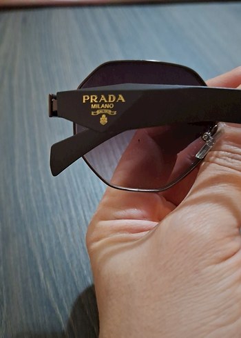 Parlak Kahverengi Kadın Güneş Gözlüğü - Görsel 5