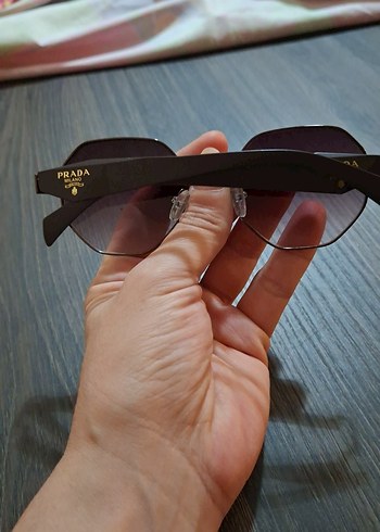 Parlak Kahverengi Kadın Güneş Gözlüğü - Görsel 3