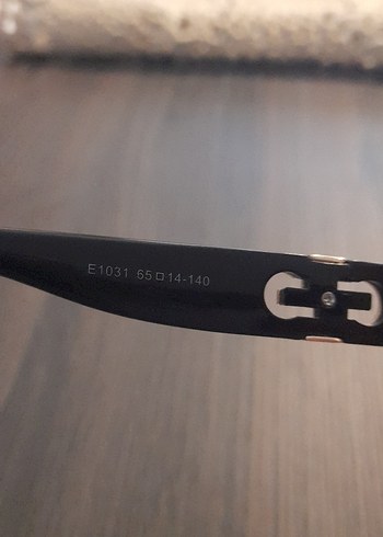 Kadın Siyah Kemer Detaylı Gotik Güneş Gözlüğü - Görsel 6