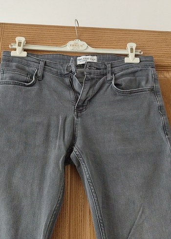 LCw jeans Gri Normal Kesim Erkek Kot Pantolon