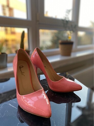 38 Beden Pembe stiletto