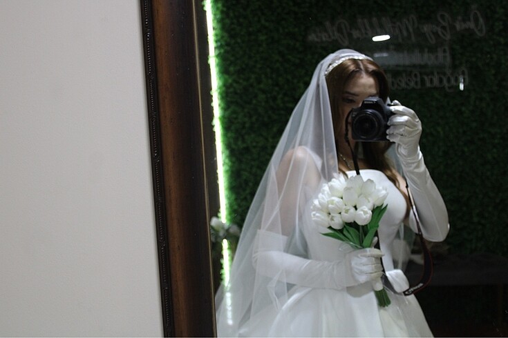 Özel dikim gelinlik - Görsel 11