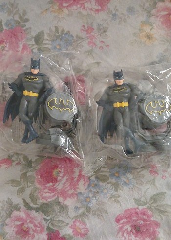 Gri Batman Figürleri 2'li Set