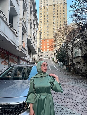 Diğer Yeşil abiye elbise