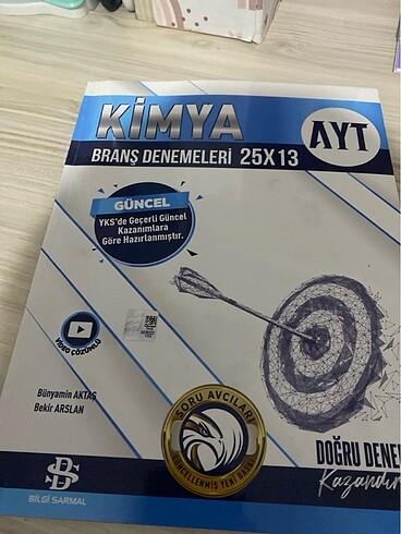 ayt kimya deneme