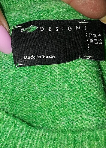 BNG Design Yeşil Kazak