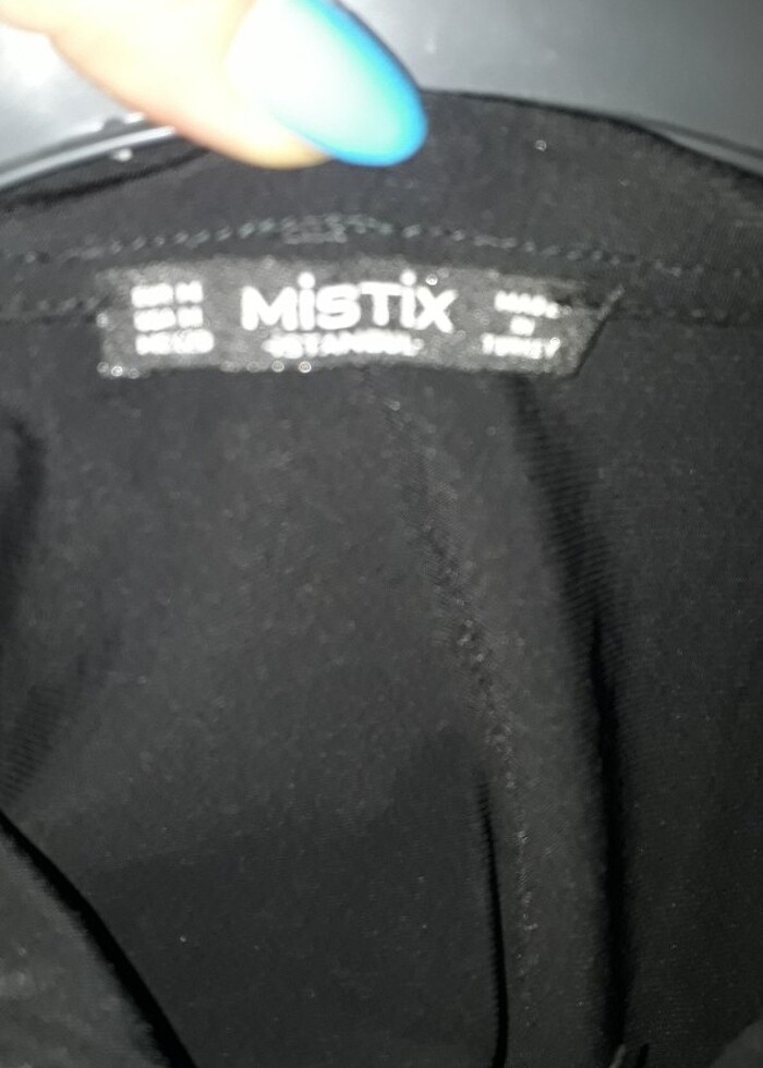 Uzun Kollu Gömlek Bluz (sm beden uyumlu)esnek - Görsel 3