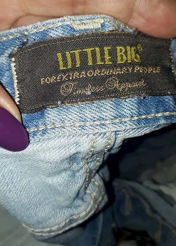 Erkek Mavi Kot Pantolon - Görsel 2