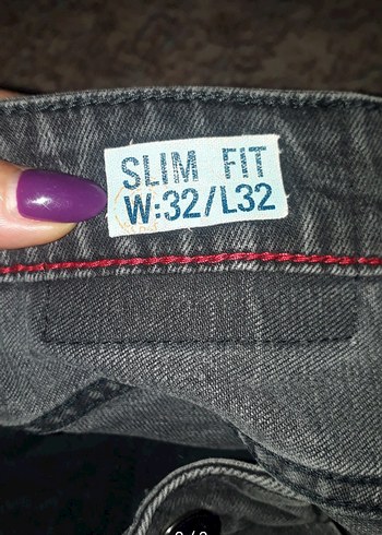 Gri Erkek Pantolon - Görsel 2