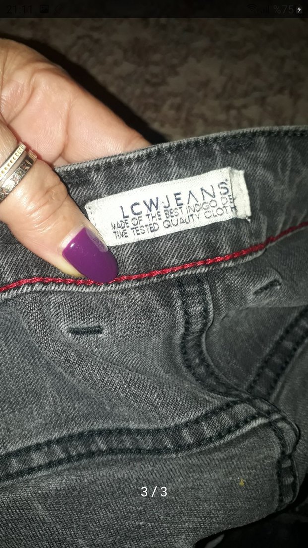 Gri Erkek  Pantolon - Görsel 3