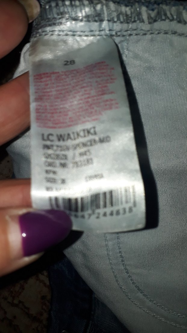 Erkek Mavi Bol Kesim Jean - Görsel 4