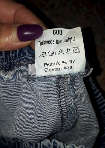 Mavi Beli Bağcıklı Kadın Bardy Denim Pantolon - Görsel 4