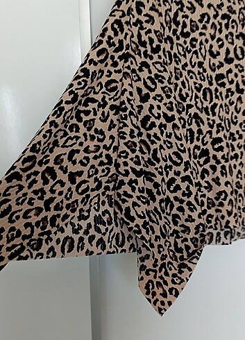 Leopar desenli etek - Görsel 2