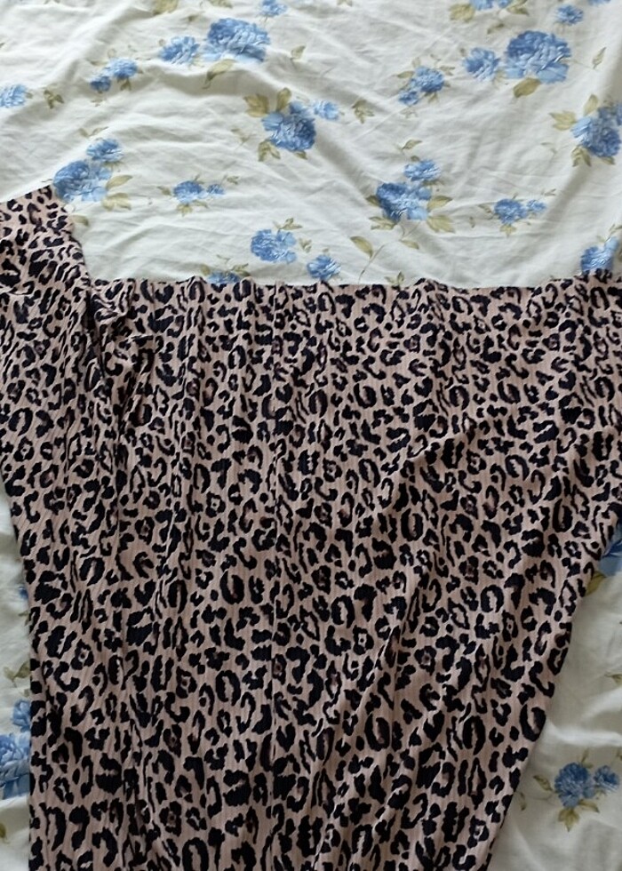 Leopar desenli etek - Görsel 3