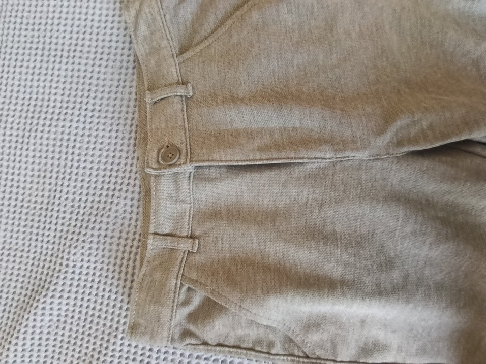 Gri Erkek Çocuk Regular Fit Pamuk Pantolon - Görsel 2