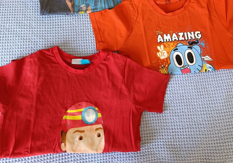 Erkek Çocuk Kısa Kollu Baskılı Tişört - Görsel 2