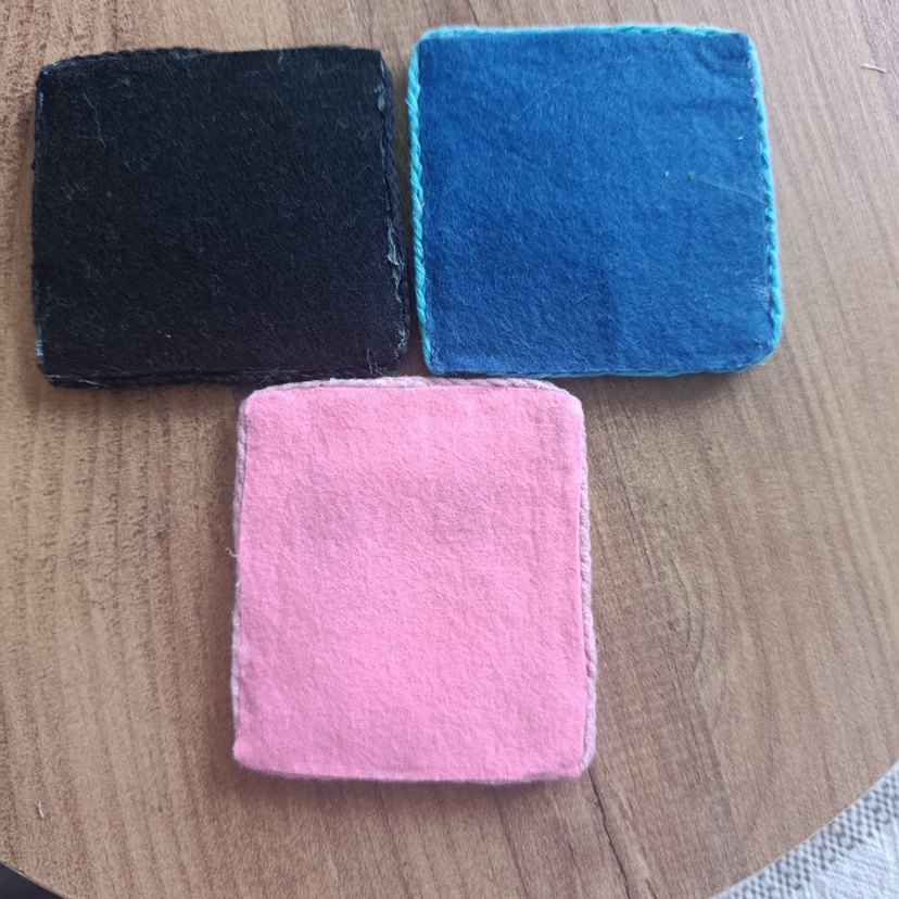 Renkli  punch bardak altlığı - Görsel 2