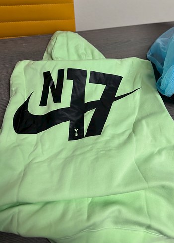 Yeşil N17 Baskılı Erkek Sweatshirt - Görsel 2