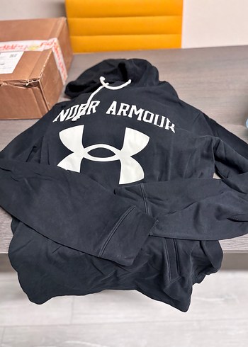 Siyah Erkek Yüksek Yakalı Sweatshirt - Görsel 2