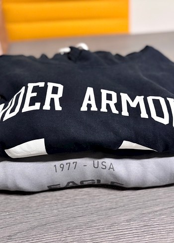 Siyah Erkek Yüksek Yakalı Sweatshirt - Görsel 4