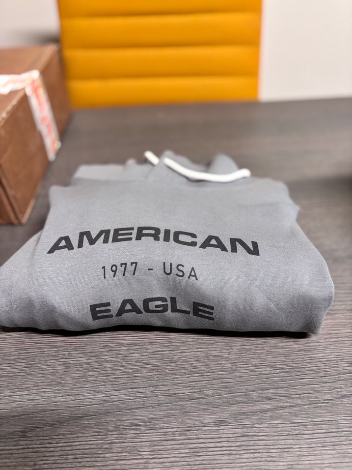 Siyah Erkek Yüksek Yakalı Sweatshirt - Görsel 5