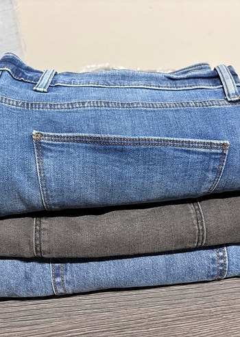 Gri erkek  Denim Pantolon Normal Kesim - Görsel 17