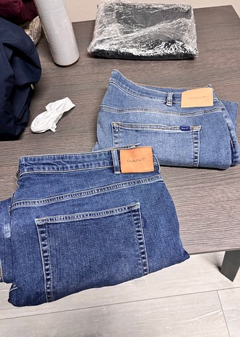 Gri erkek  Denim Pantolon Normal Kesim - Görsel 8