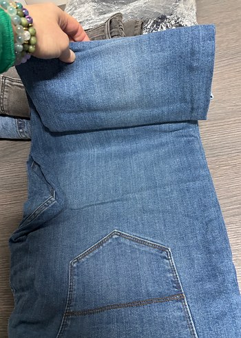 Gri erkek  Denim Pantolon Normal Kesim - Görsel 19