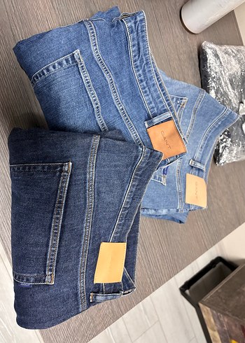 Gri erkek  Denim Pantolon Normal Kesim - Görsel 3