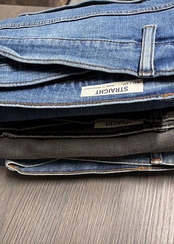 Gri erkek  Denim Pantolon Normal Kesim - Görsel 16