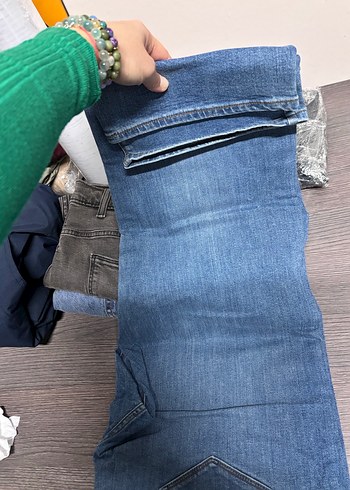 Gri erkek  Denim Pantolon Normal Kesim - Görsel 18