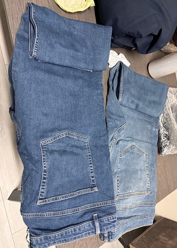 Gri erkek  Denim Pantolon Normal Kesim - Görsel 4