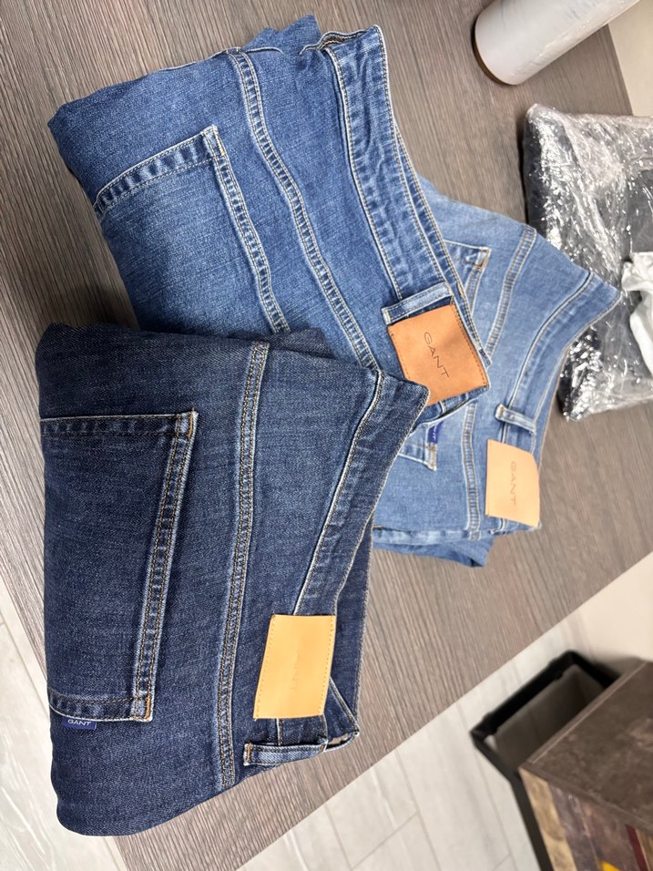 Gri erkek  Denim Pantolon Normal Kesim - Görsel 3