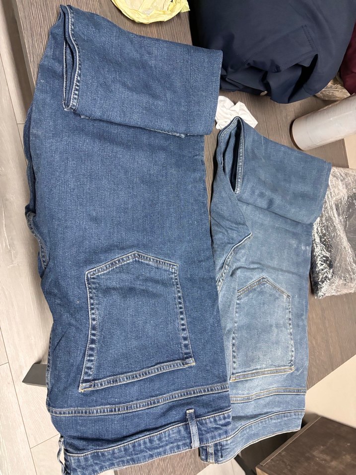 Gri erkek  Denim Pantolon Normal Kesim - Görsel 4