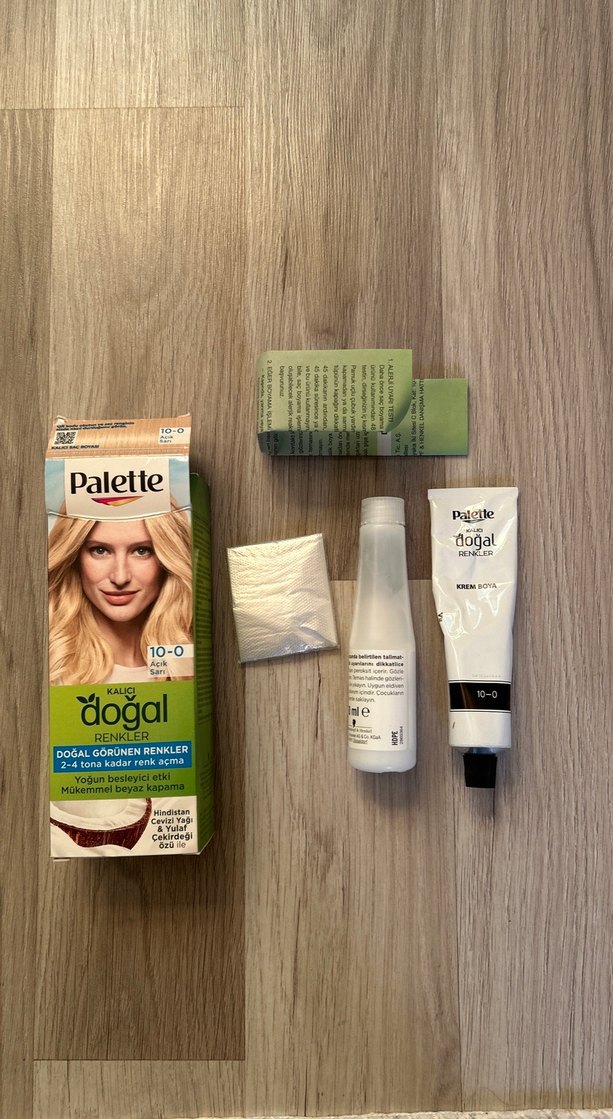 Palette Kalıcı Saç Boyası 10-0 Açık Sarı - Görsel 2