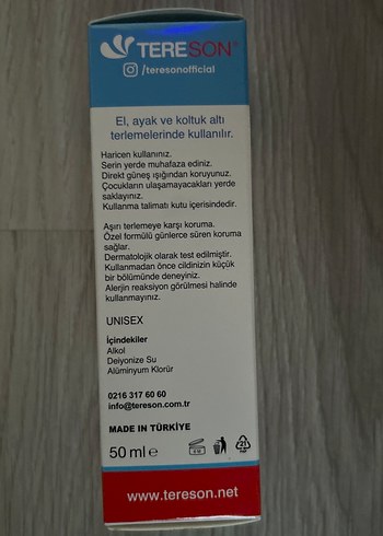 Tereson Terleme Önleyici Sprey - Görsel 4