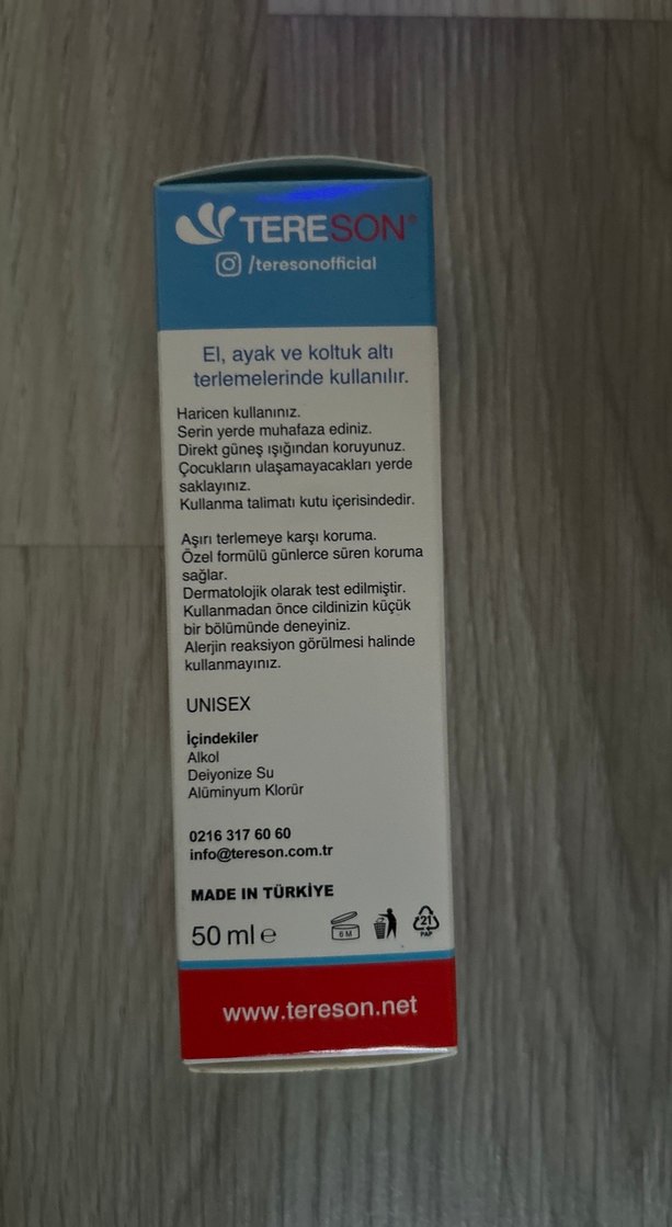 Tereson Terleme Önleyici Sprey - Görsel 4