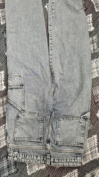 Addax kargo kot pantolon jean
