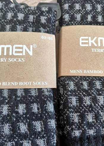 kadin erkek oldukca kalin kislik yunlu corap - Görsel 4