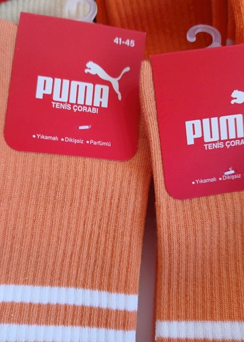  Beden kırmızı Renk Puma Renkli Baskılı Erkek kadin,Çorapları