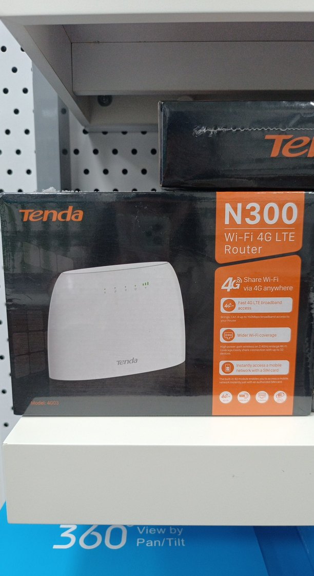Tenda N300 Kablosuz Wi-Fi Router Taşınabilir Sim Destekli Modem - Görsel 2