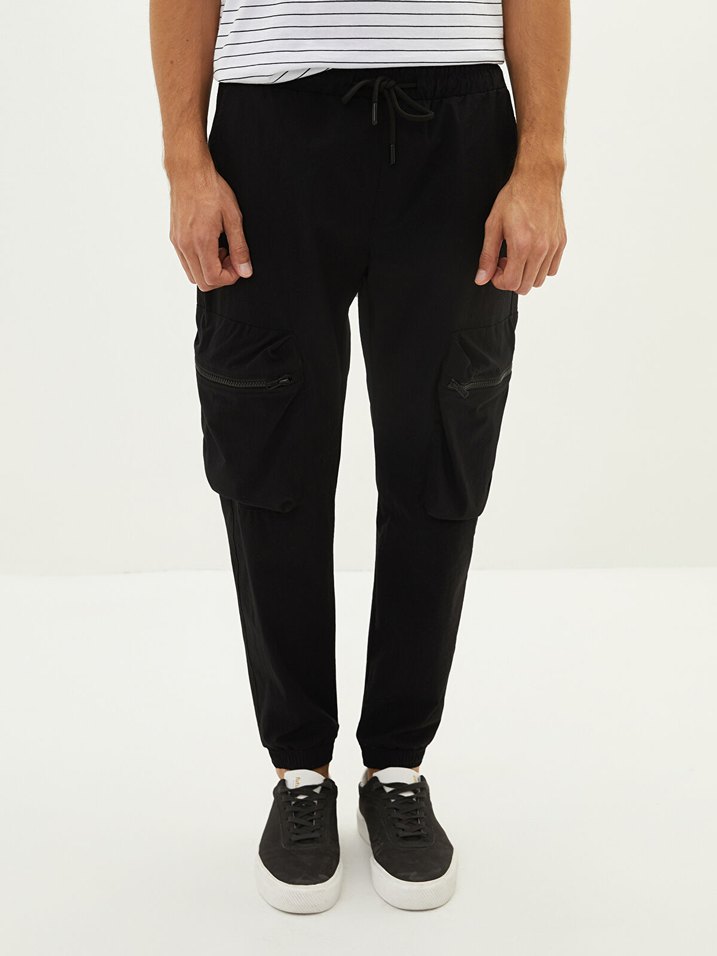 Lcw casuel siyah kargo pantolon - Görsel 2