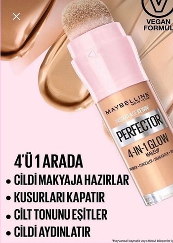 Maybelline Instant Perfector Glow BB Krem 1.5 Light Medium - Görsel 4