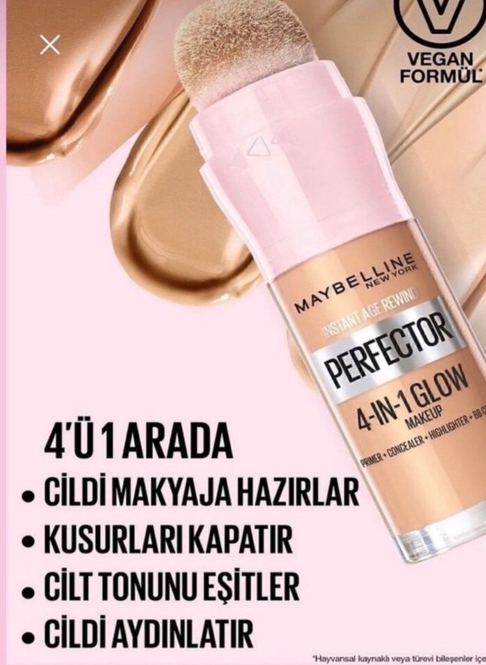 Maybelline Instant Perfector Glow BB Krem 1.5 Light Medium - Görsel 4