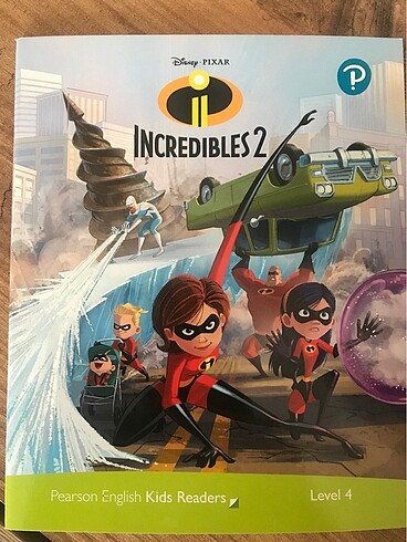 Disney Incredibles 2 Level 4 İngilizce hikaye kitabı