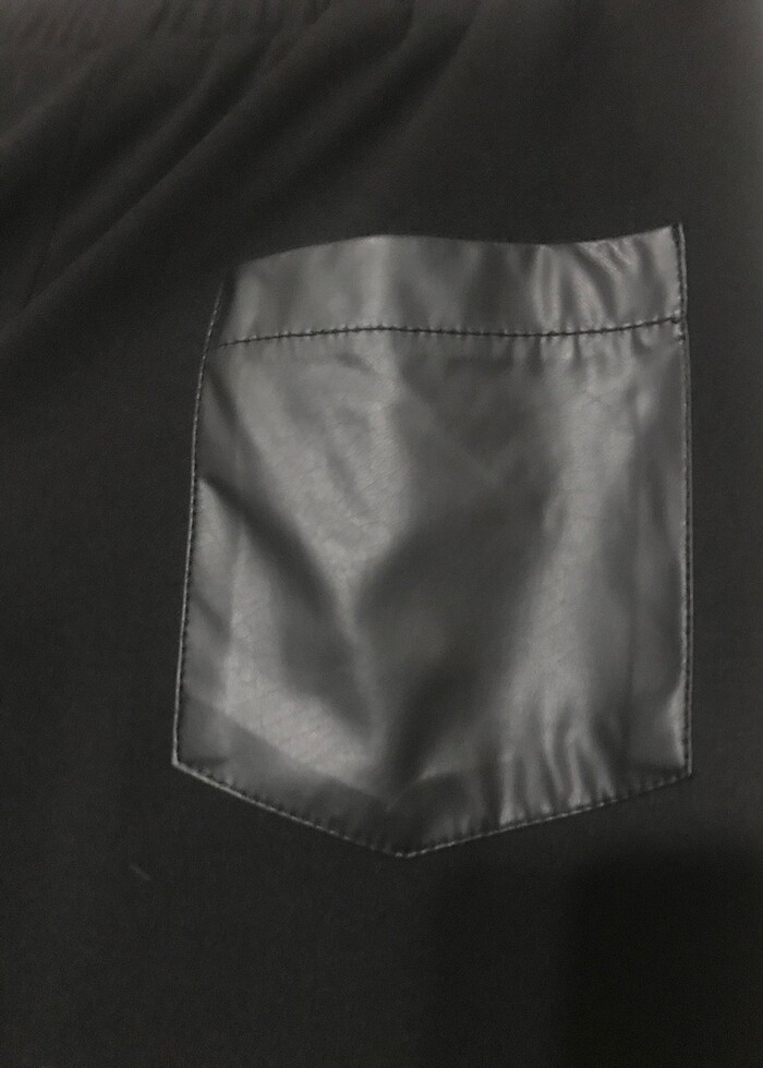 Siyah deri pantolon - Görsel 3