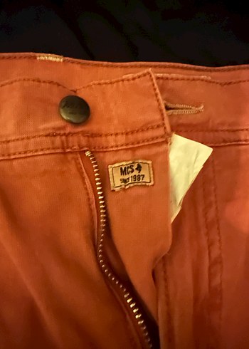 MCS kiremit rengi erkek Pantolon İthal - Görsel 3