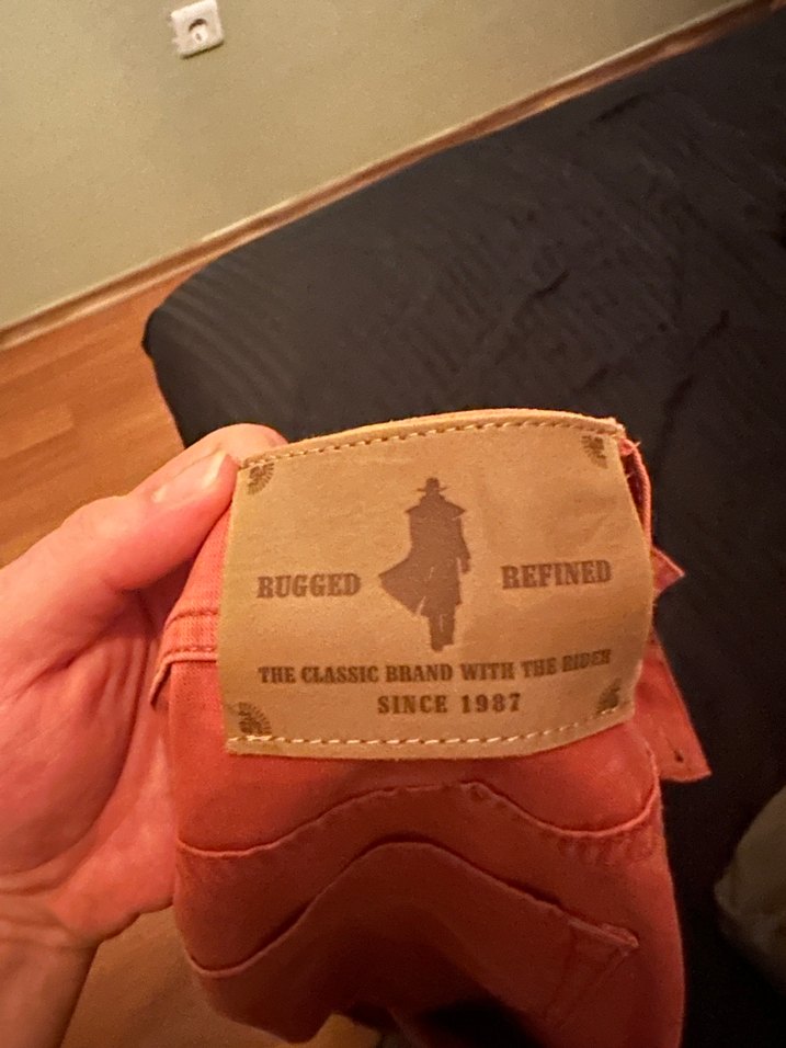 MCS kiremit rengi erkek Pantolon İthal - Görsel 2